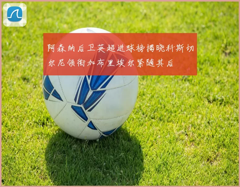 阿森纳后卫英超进球榜揭晓科斯切尔尼领衔加布里埃尔紧随其后